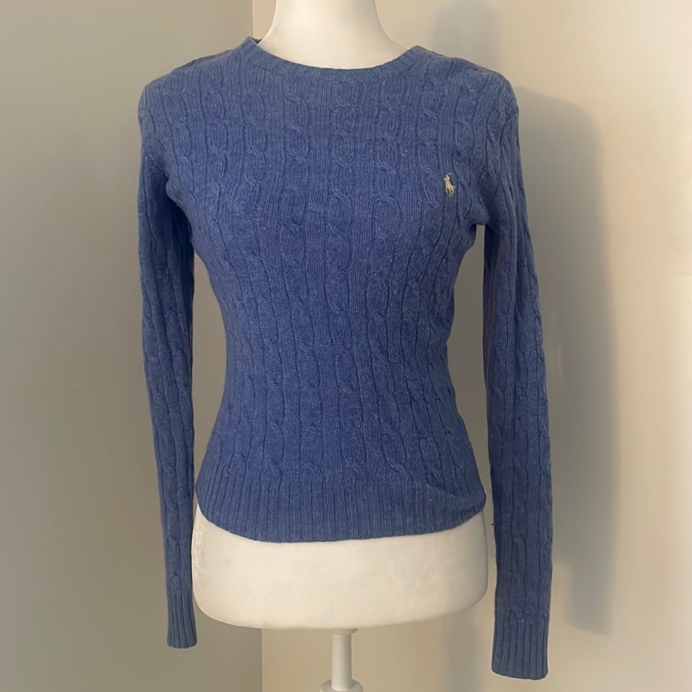 Ralph Lauren Sport XS Blue Sweater